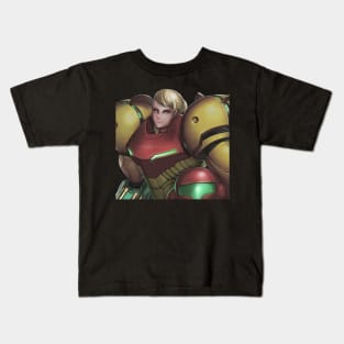 Metroid Prime Samus Kids T-Shirt